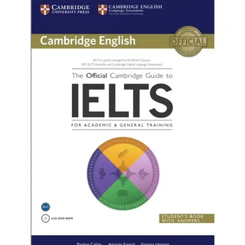 1. הספר קיימברידג 'הכנה למבחן IELTS רשמי קיימברידג' מדריך IELTS להדפיס גרסה הספר