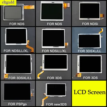 1 חתיכה NDS אני L עבור חדש 3DS XL LL קונסולת מסך LCD העליון התחתון העליון נמוך יותר מסך LCD Monitor