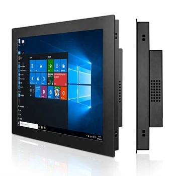 10.4 אינץ מיני מחשב אבזם משובץ כל אחד ב-Core i7-6500U Tablet PC עם מסך מגע Resistive 1024*768 עם WiFi
