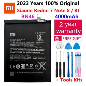 100% מקורי החלפת 4000mAh BN46 סוללה עבור Xiaomi Redmi 7 Note8 הערה 8 8T הסוללה של הטלפון Bateria Batterie AKKU כלים חינם