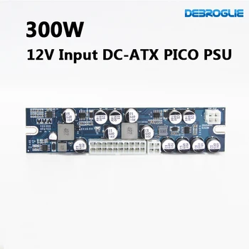 12V DC ATX 300W שיא כח פיקו ATX מתג כרייה PSU 24pin MINI ATX מחשב אספקת חשמל למחשב