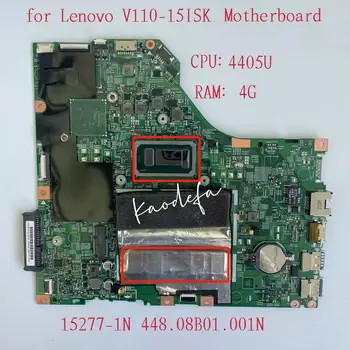 15277-1N הלוח האם Lenovo ThinkPad V110-15ISK מחשב נייד לוח אם מעבד:4405U RAM:4GB DDR4 FRU:5B20L78383 5B20L78335 מבחן בסדר