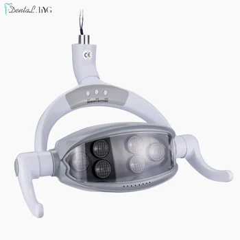 18W שיניים LED מנורת אור המבצע ללא צל מנורה עם חיישן מתג שיניים כסא יחידת רפואת שיניים ההפעלה המנורה