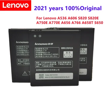 2021 חדש 2000mAh BL210 סוללה Lenovo A536 A606 S820 S820E A750E A770E A656 A766 A658T S650 הטלפון להחליף סוללה