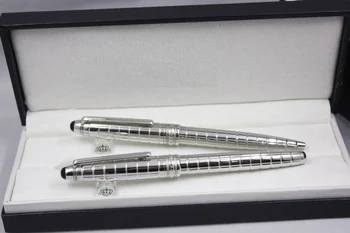 2022 Wakaka יוקרה עט 163 mb כסף רשת עט כדורי רולר בול עט עט נובע