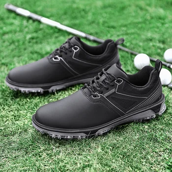 2022 חדש גולף נעלי גברים גודל פלוס 46 47 נעלי ספורט Mens אנטי חלקלק אימון גולף אדם איכותי גולף נעלי Mens