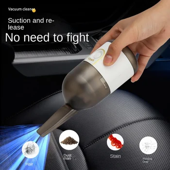 2022 חדש כף יד מיני נייד שולחן עבודה אלחוטי USB לטעינה בבית המכונית שואב אבק מקלדת מטלית ניקוי כלים 2000Pa