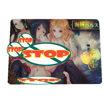 2023 אנימה חתיכה אחת נמי אוטה שד קוטלת Kamado Nezuko ACG Cosplay עירום סקסי כרטיס המשחק צעצוע של תחביב מנגה אספנות כרטיס מתנה