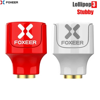 2PCS/תיבת Foxeer Lollipop 3 סטאבי אנטנה 5.8 G 2.3 Dbi RHCP LHCP 22.7 מ 