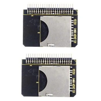 2X IDE SD מתאם SD 2.5 IDE 44 Pin של כרטיס מתאם 44Pin זכר ממיר SDHC/SDXC/MMC כרטיס זיכרון ממיר עבור מחשב נייד