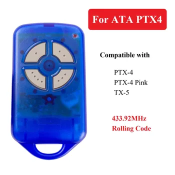 3PCS עבור אתא PTX4 המוסך שליטה מרחוק 433MHz רולינג קוד דלת המוסך פותחן שליטה מרחוק אתא PTX4 שליטה מרחוק