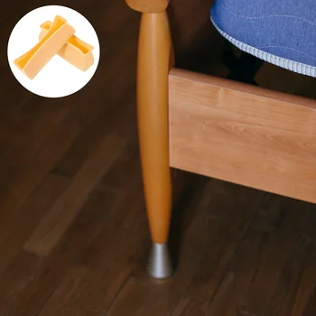 4pcs רהיטים הרגל כריות למיטה לתנוחות הרגליים המגנים קומות הזרקת סיליקון רגל כמוסות