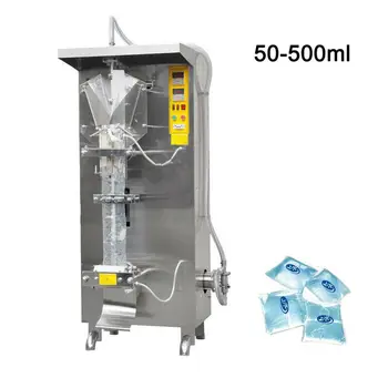 50-500ml אוטומטי שקית מים מכונת מילוי מים כיס מכונת האריזה