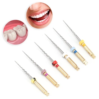 6Pcs מקצועי שיניים טיפול שורש Niti קובץ שורש מחטים שיניים נגינה SX-F3 ניקוי היגיינת הפה טיפול שיניים להשתמש
