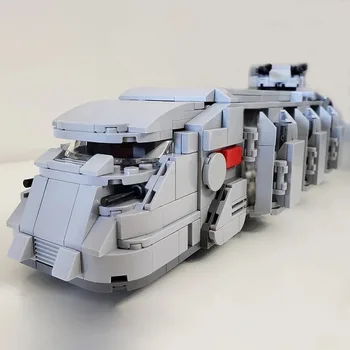 741PCS כוכבי תוכנית חיילים תחבורה מלחמה בחלל אוניברסלי רובוט הרכבה רכב אבני הבניין DIY צעצוע מתנות
