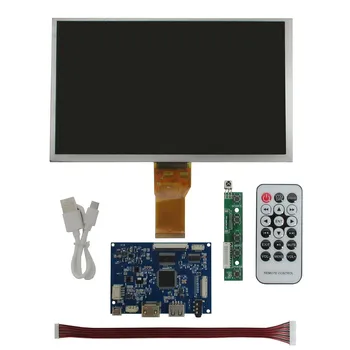 9 אינץ ' 1024*600 תצוגת מסך LCD צג הנהג לוח הבקרה U דיסק HDMI עבור פטל, בננה/תפוז פאי PC מחשב מיני
