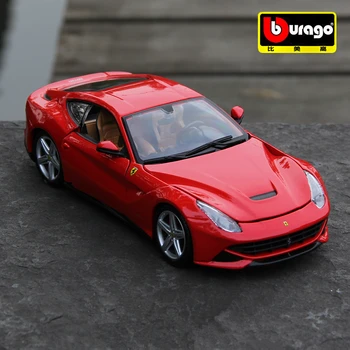 Bburago 1:24 סגסוגת מכונית ספורט מודל F12 Berlinetta Diecasts מתכת מכונית מירוץ מודל סימולציה אוסף צעצועים לילדים מתנות