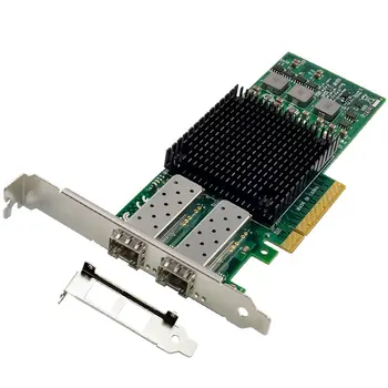 BCM57810 10GB כפול יציאת SFP+ PCIe x8 Ethernet התכנסו כרטיס רשת