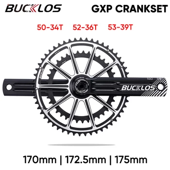 BUCKLOS GXP אופני כביש Crankset אופניים קראנק להגדיר 170mm 172.5 מ 