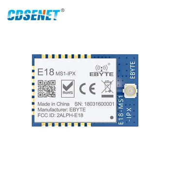 CDSENET CC2530 2.4 GHz 4dbm UART 200m טווח 256kb פלאש IPX אנטנה SoC SMD Zigebee מודול E18-MS1-IPX 10pcs/lot