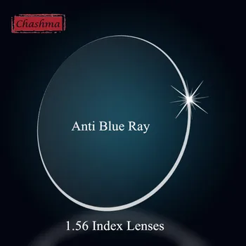 Chashma 1.56 מדד ברור עדשות מרשם קרינה עדשה נגד ריי כחול מתכון אופטיים עדשות העיניים