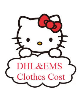 DHL ו EMS עלות משלוח או תחפושות עלויות