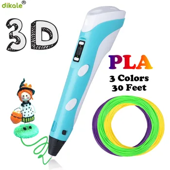 dikale 3D עטים דור 2 תצוגת LED מסך 1.75 מ 