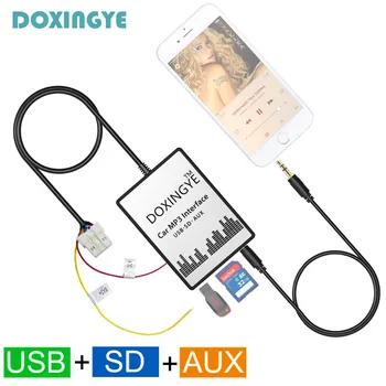 DOXINGYE USB SD AUX לרכב MP3 מוסיקה מתאם מחליף תקליטורים אודיו מצליחה adapte על ניסן Almera מקסימה Teana אינפיניטי FX\EX 4+8PIN ממשק