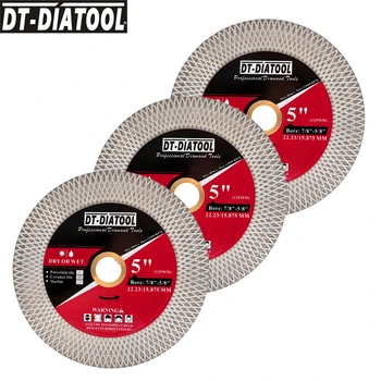 DT-DIATOOL 3pcs 125mm יבש חיתוך יהלום שחיקה להב 5