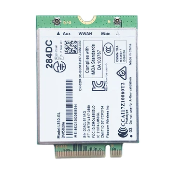 DW5820E L850-GL LTE 4G כרטיס מודול 0284DC 284DC עבור המחשב הנייד של Dell 3500 5400