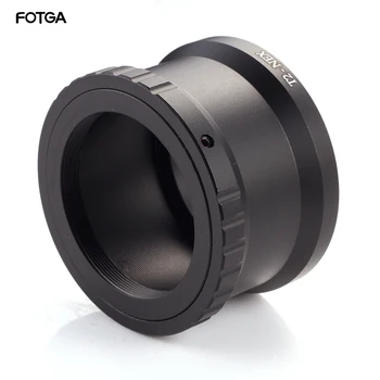FOTGA T2-NEX טלה עדשת מראות מתאם טבעת על Sony NEX E-Mount מצלמות לצרף T2/ט הר עדשה