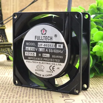 FULLTECH UF-802523H שרת מאוורר קירור AC 230V 0.08 50/60Hz 80X80X25mm 2-wire