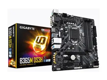 Gigabyte B365M DS3H משחקי לוח האם תומך ה-9 וה-8 דור מעבדי ליבה עם B365 Chipset LGA 1151 שקע