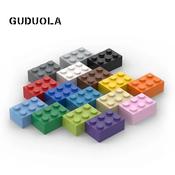 Guduola בניין חלקים 3002 לבנים 2x3 קטנים חלקיקים MOC לבנות הרכבה בלוק צעצועים לבנים יסוד גבוהה לבנים 20pcs/lot