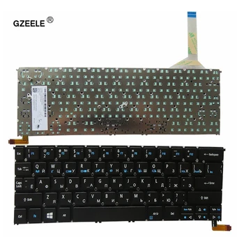 GZEELE הרוסית החדשה מחשב נייד מקלדת ACER S3-392 S3-392G R13 R7-371 R7-371T סרייה RU פריסת במחברת השחורה עם תאורה אחורית