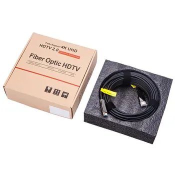 HDMI-התואם סיבים נתונים כבל סיב אופטי בהבחנה גבוהה כבל תמיכה 2.0 4K@60hz ב-ב הנדסה כיתה שבב קישוט