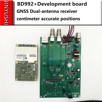 JINYUSHI על BD992+פיתוח המנהלים GNSS RTK כפול, אנטנת מקלט סנטימטר מדויק עמדות
