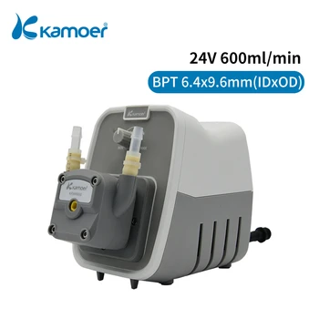 Kamoer 250~600ml/min KCP600 אוטומטית את זרימת זרימת משאבת Peristaltic מינון משאבת עם קצב זרימת מתכוונן BPT 6.4*9.6 מ 