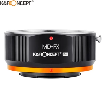 K&F המושג MD-FX MD עדשת פוג ' י X מצלמה הר מתאם הטבעת עבור Minolta MD MC העדשה Fujifilm X FX הר X-Pro1 גוף מצלמה