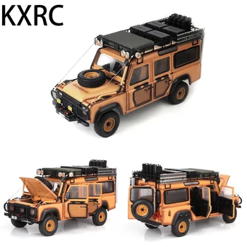 KXRC סימולציה RC4WD D110 גמל כוס 1/10 RC סורק מכונית מתכת מסגרת מגן שלט רחוק לרכב 14+Y צעצועים מודל אביזרים