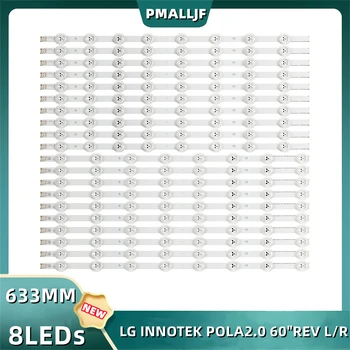 LED הרצועה LG INNOTEK POLA2.0 60 ראב 0.1 L/R 60LN540B 60LN540R 60LN5600 60LA620S 60LA6200 60LN5710 60LN5600 60LN540U 60LN5403