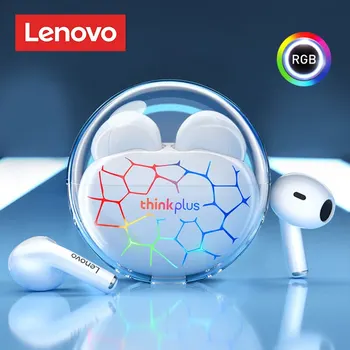 Lenovo מקורי LP80 Pro RGB TWS Bluetooth 5.3 אוזניות ספורט HIFI כפול הפחתת רעש אלחוטי השהיה נמוכה המשחקים אוזניות