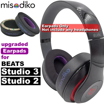 misodiko משודרג כריות אוזניים כריות תחליף עדיף Studio3, סטודיו 2 אוזניות