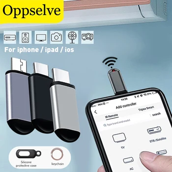 Oppselve Moible טלפון IR לשליטה מרחוק על מזגן הטלוויזיה Box Type C ממשק USB אוניברסלי משדר אלחוטי מתאם