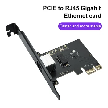 PCI Express כרטיס רשת 10M/100M/1000Mbps PCI-E RJ45 Ethernet כרטיס תמיכה של Windows Linux מתאם ה-LAN עבור שולחן העבודה במחשב