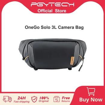 PGYTECH OneGo סולו המצלמה קלע התיק, מודרני החזה תיק 3L תיק כתף קל, Crossbody תיק על מתג/קינדל/iPad Mini
