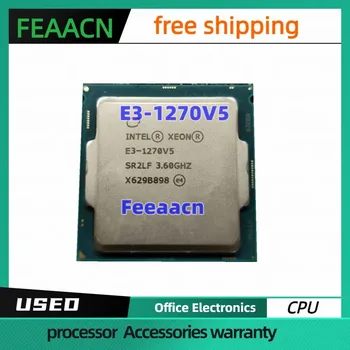 Processador מידע E3-1270V5 Quad-Core, 3,60 ג ' יגה-הרץ, 8MB, E3-1270 V5, DDR4, 2133MHz, DDR3L, 1600MHz, E3 1270 V5, FCLGA1151, TPD 80W