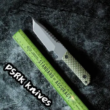 PSRK HT טנטו סכינים 59HRC באיכות גבוהה YTL8 להב G10 ידית חיצונית EDC קמפינג סכין הישרדות כלי ציד סכין טקטי