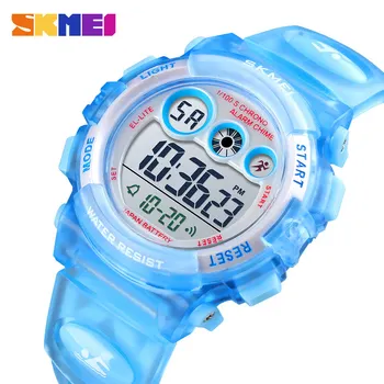 SKMEI אופנה עמיד למים ילדים ילד ילדה שעון דיגיטלי LED שעונים אזעקה תאריך ספורט אלקטרוני שעון דיגיטלי Dropship 1451