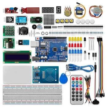 Starter Kit לתכנות E-Learning DIY עבור אונו פרויקט Starter Kit עם הדרכה UNO R3